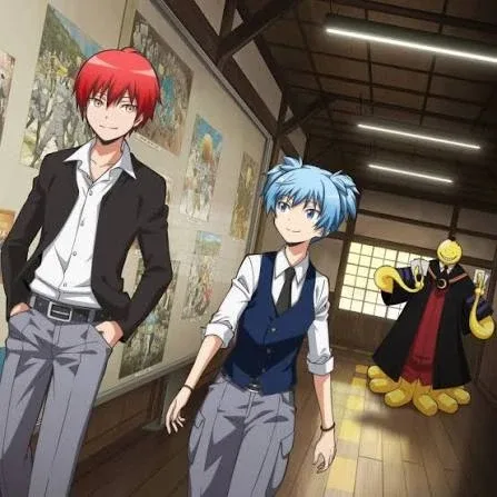 Nagisa and Karma followed completely different paths, but both became unforgettable students of Class 3-E.