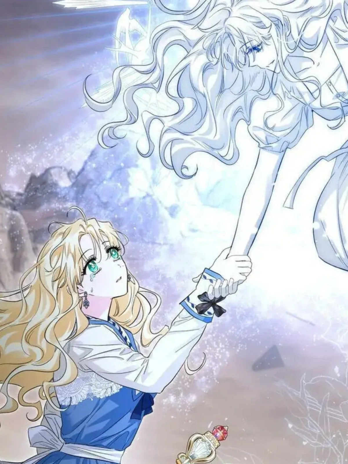 Somewhere along the way, the funny tyrant romance turned into a story about repeated worlds, ancient magic, and the end of everything.