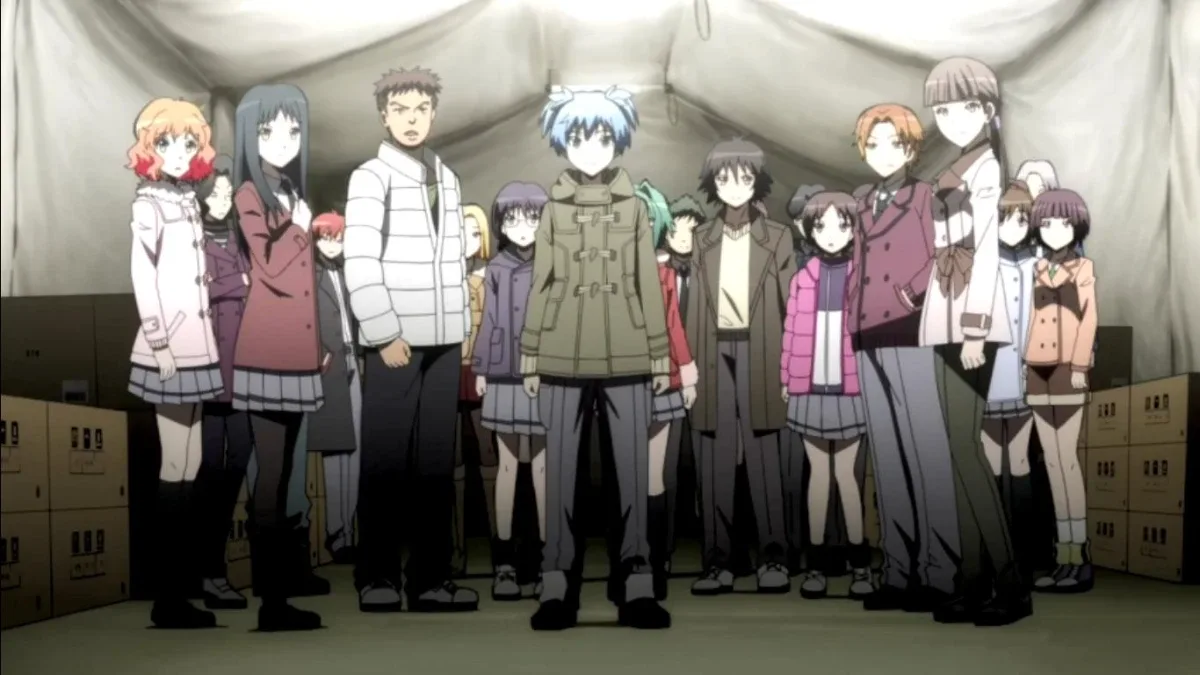 For one last time, the students used everything Koro-sensei had taught them to reach their teacher.