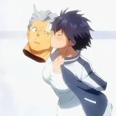 Fuuko kiss andy flying head