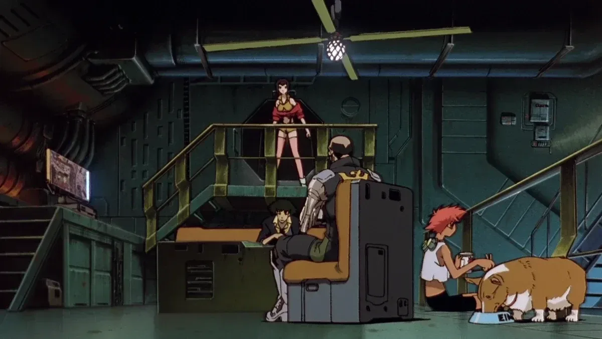 Cowboy Bebop Inside Spaceship Gathering